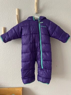 Columbia Baby Puffer Snow Suit 6-12 months